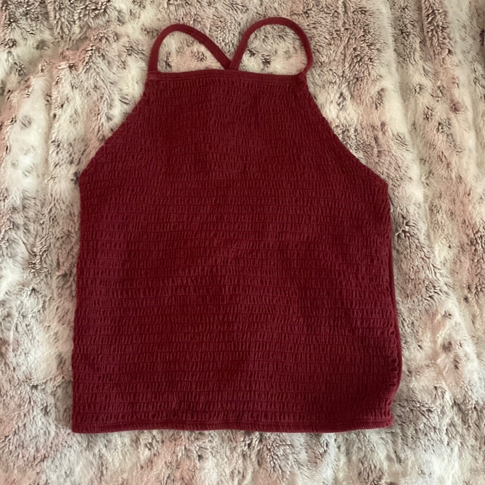 Ribbed Hollister top